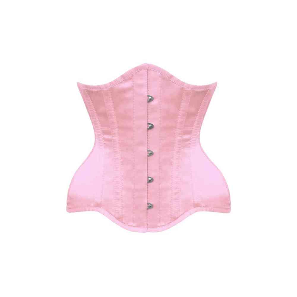 Attitude Corsets - Pucker Underbust corset - Pink